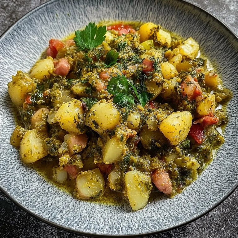 Uromas Grünkohleintopf