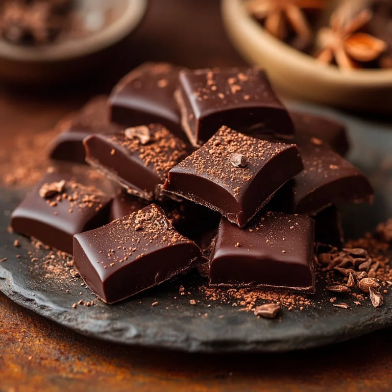 Saftiges Schoko-Gewürz-Konfekt