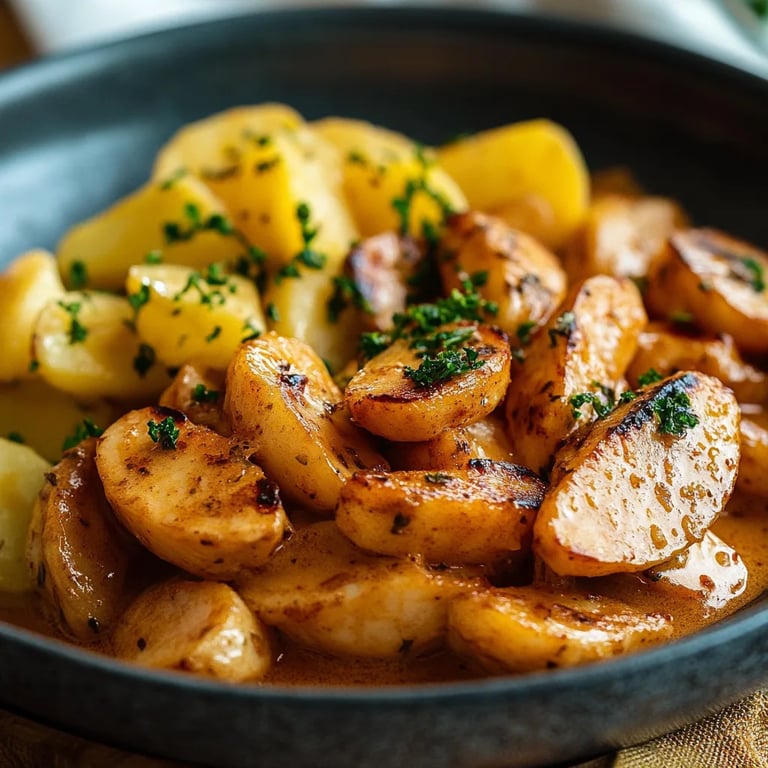 Hähnchengeschnetzeltes ohne Pilze