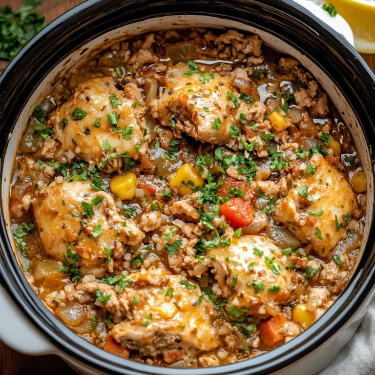 Crockpot Taco Casserole