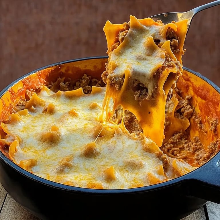 Pfannen-Lasagne