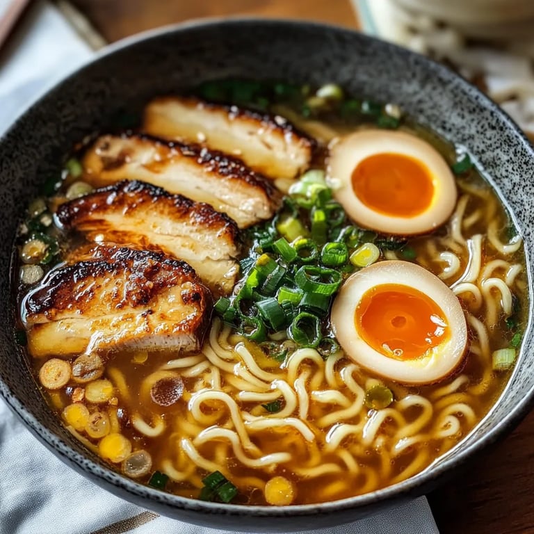 Homemade Ramen Recipe