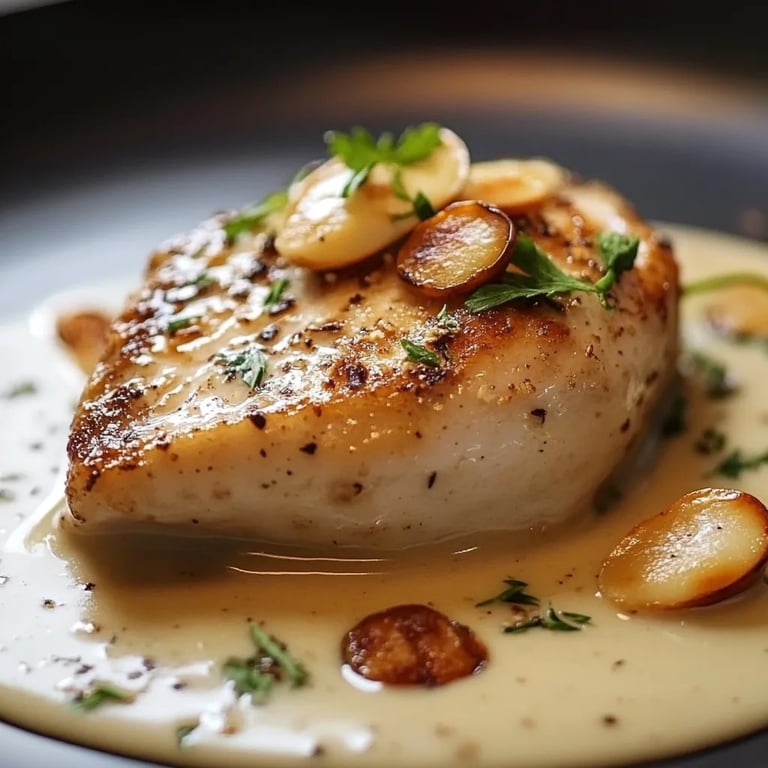 Pollo Con Crema De Almendras: Una Increíble Receta Última