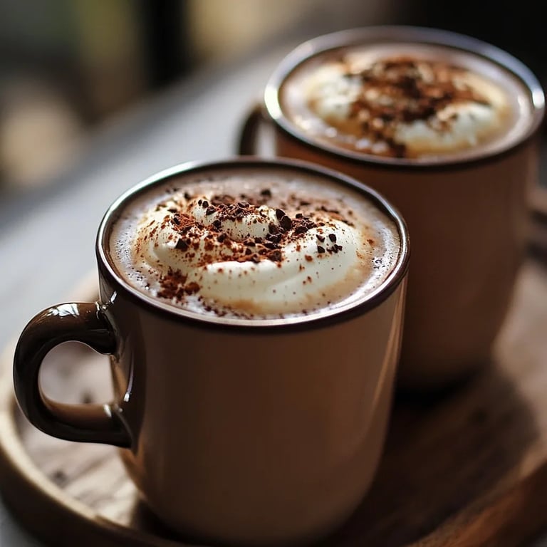 Liquid Gold Tahini Hot Chocolate