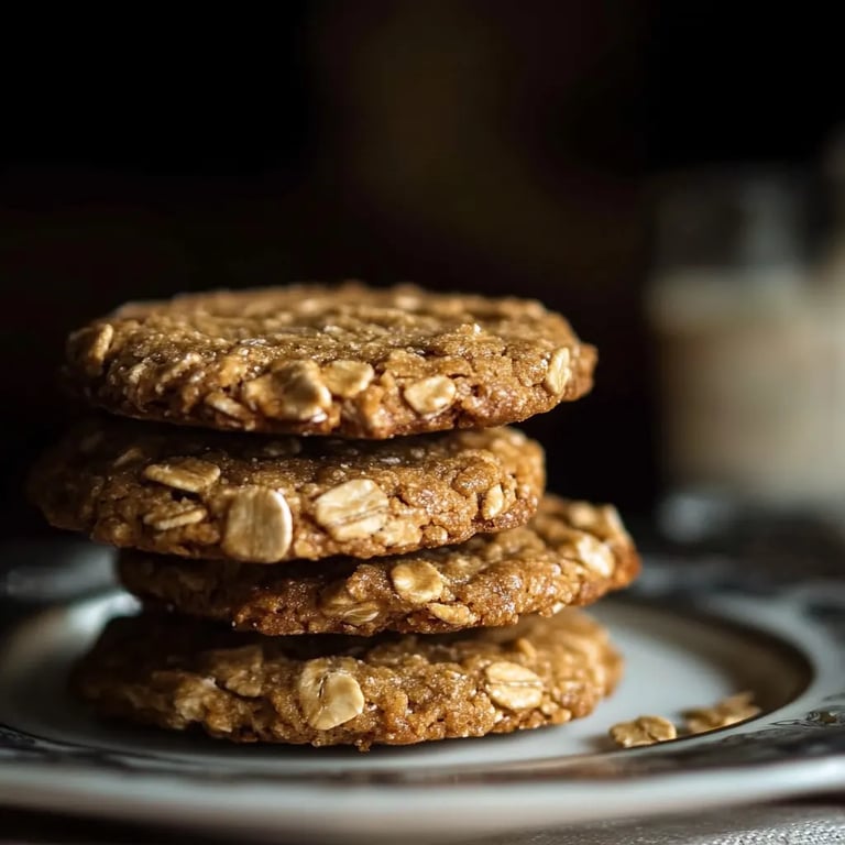 Galletas De Avena Y Platano