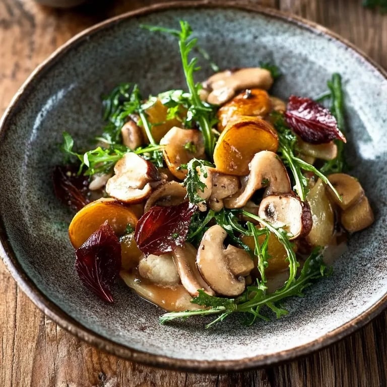 Cremige Pilz-Crostini