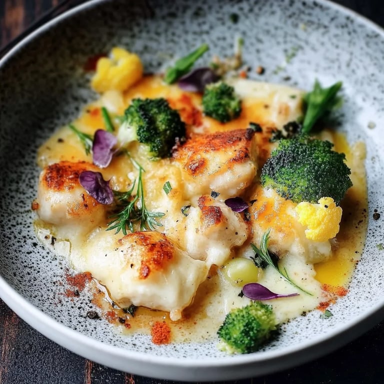 Hähnchen-Brokkoli-Auflauf