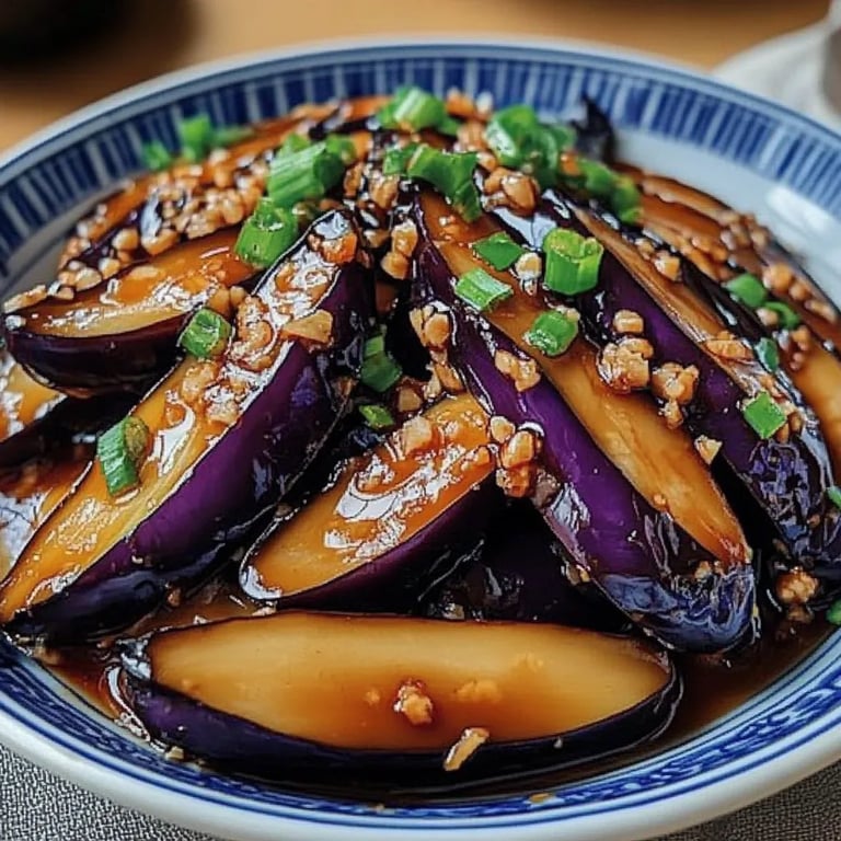 Chinese Eggplant with Garlic Sauce