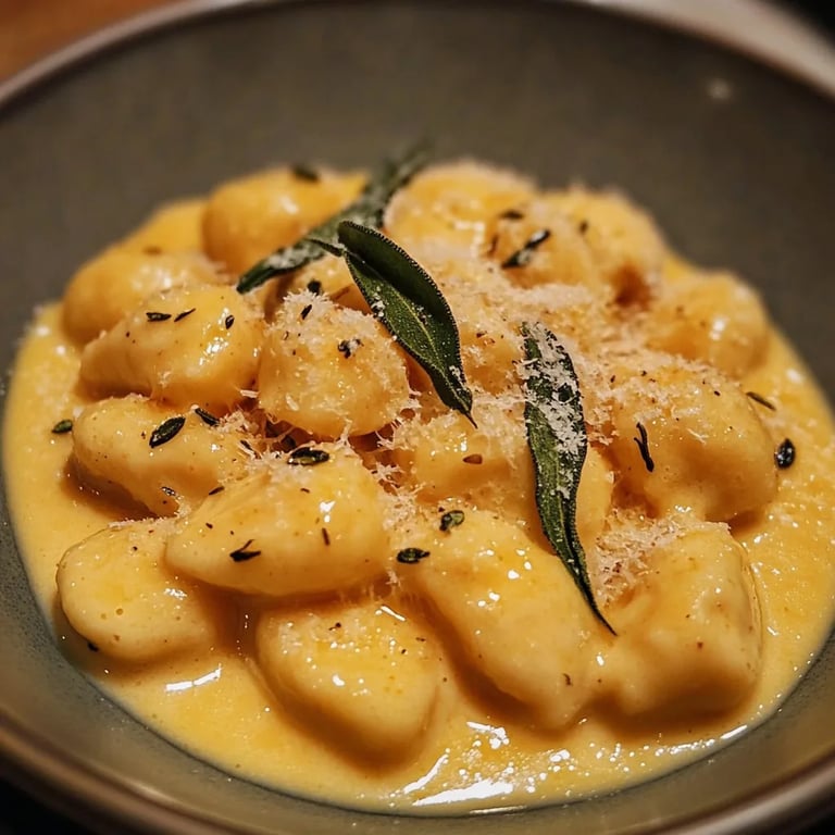 Creamy Pumpkin Gnocchi Recipe for Fall