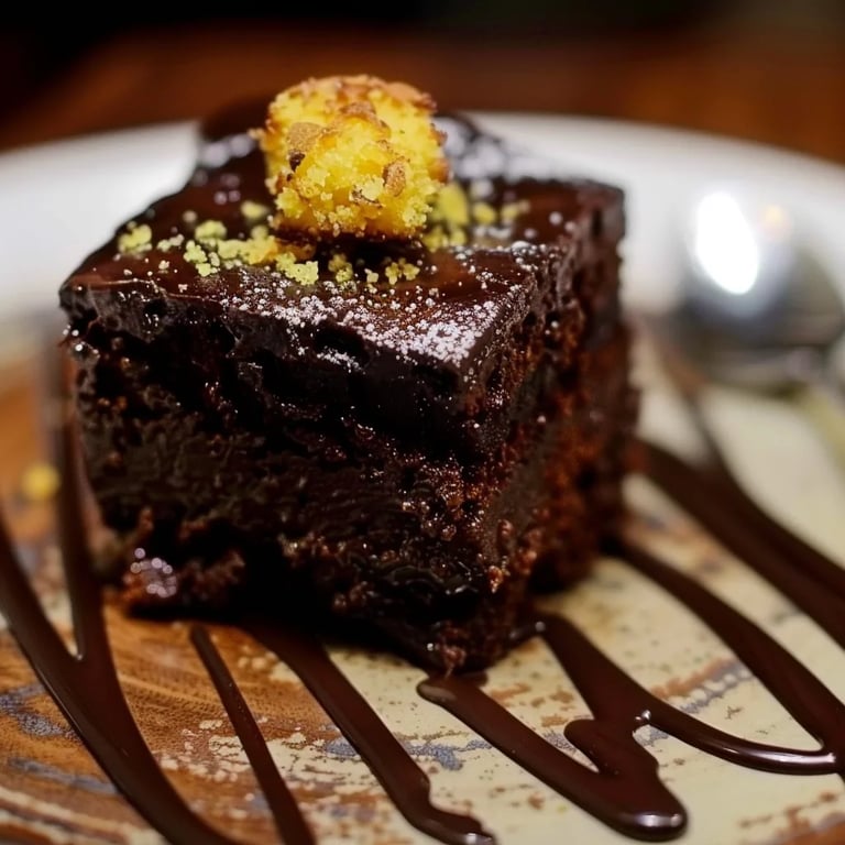 Bolo de Cenoura com Cobertura Crocante de Chocolate