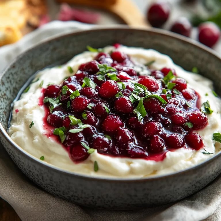Cranberry Jalapeno Cream Cheese Dip