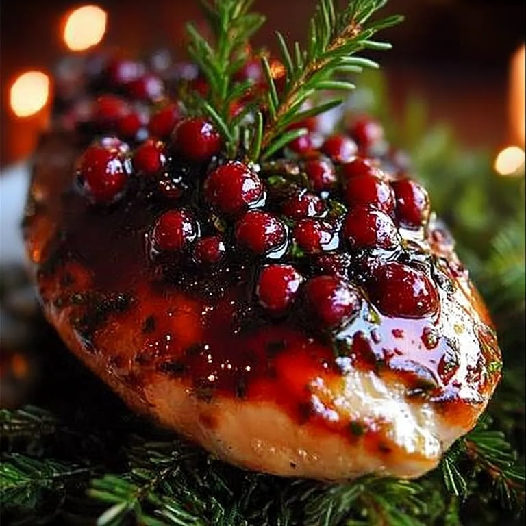 Hähnchenbrust weihnachtlich