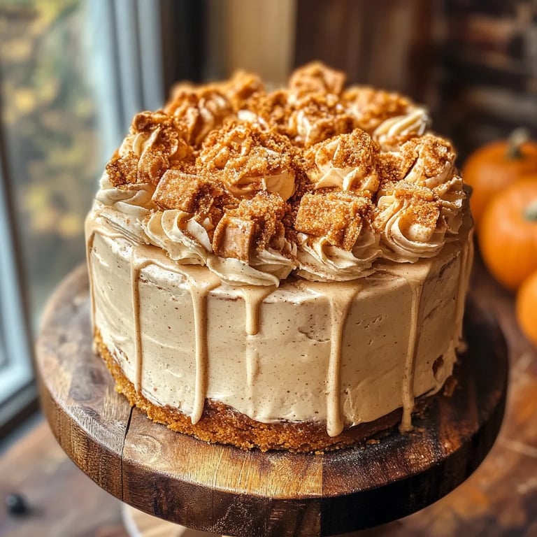 Pumpkin Spice Latte Cake