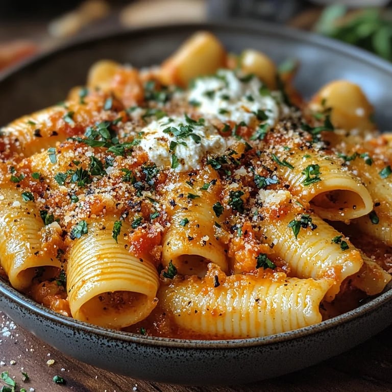 Spicy Unstuffed Shells with Whipped Ricotta: An Incredible 5-Step Recipe