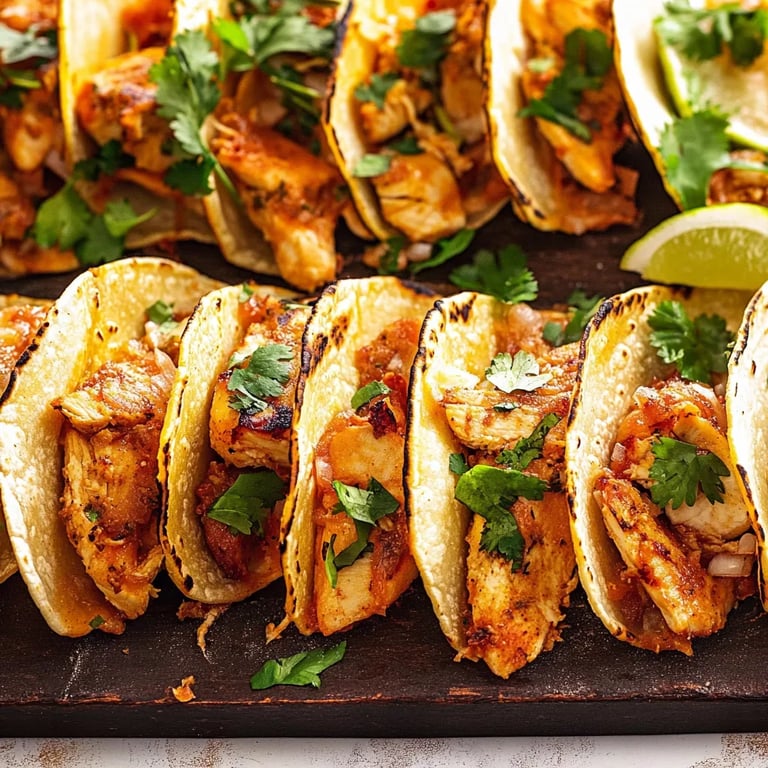 20 Minute Mini Baked Chicken Tacos