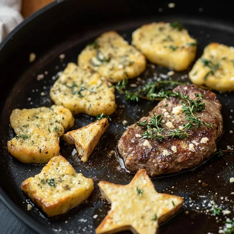 Saftiges Roastbeef mit Café de Paris Butter