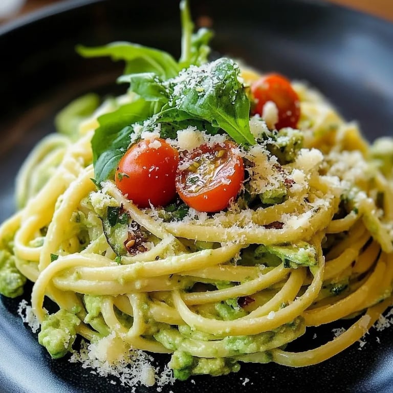 Cremige Avocado Pasta