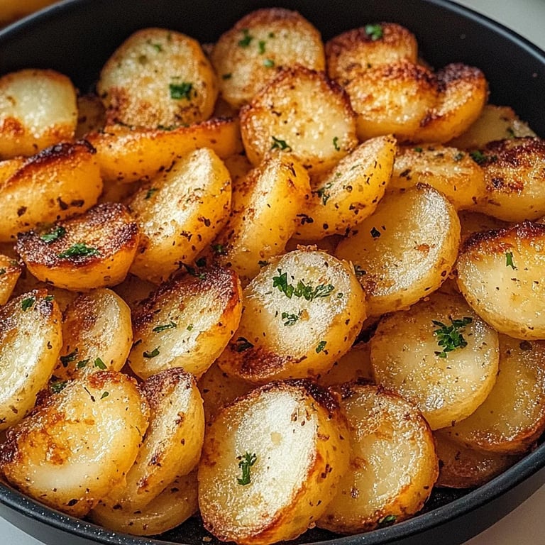 Kartoffelscheiben aus der Heißluftfritteuse