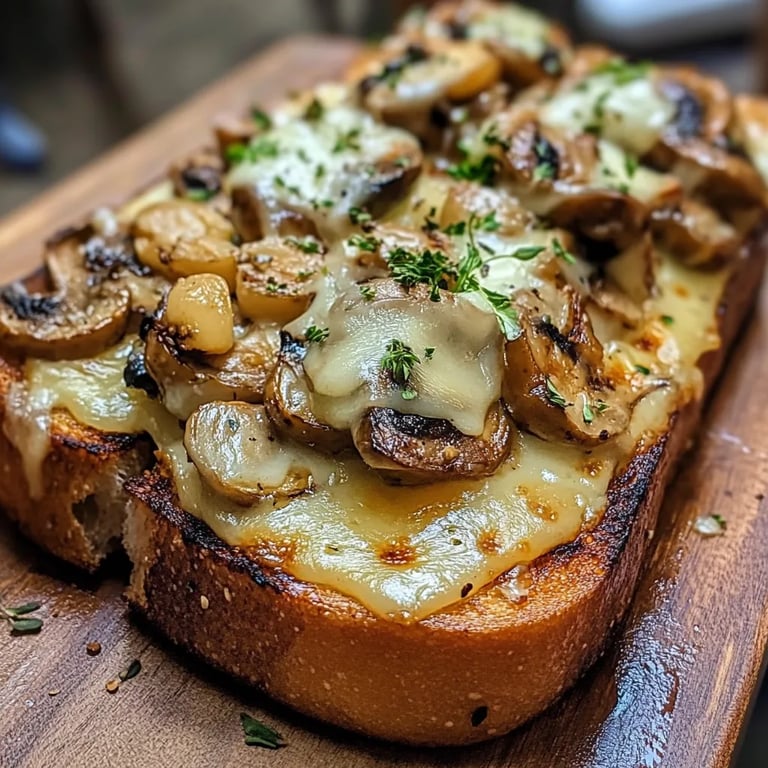 Sándwich de Qeso y Champiñones: Una Increíble Receta Última