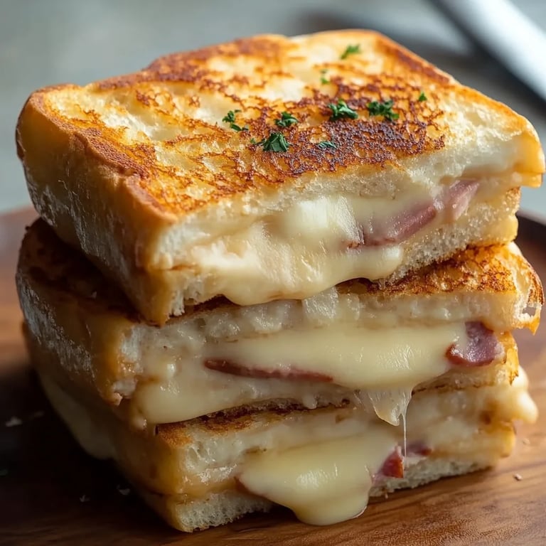 Cheese and Ham Toasties Dippers