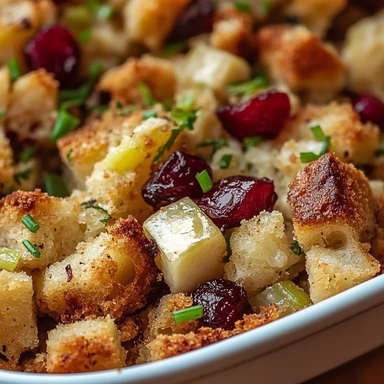 Apple Cranberry Stuffing