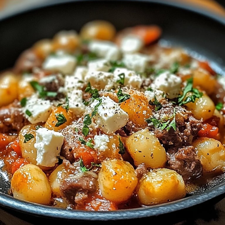 One-Pot-Gnocchi mit Hackfleisch und Feta: Ein Unglaubliches Ultimatives Rezept