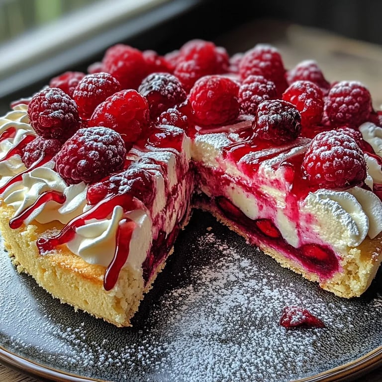 Pistazienkekse mit Weißer Schokolade und Himbeeren