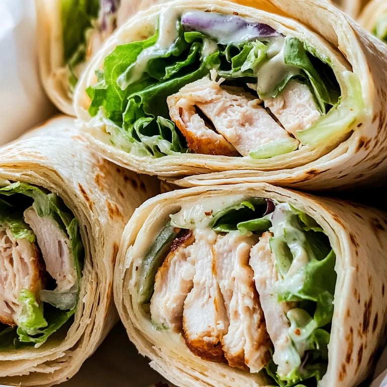 Tasty Caesar Chicken Wrap Delight: The Ultimate 7-Step Recipe
