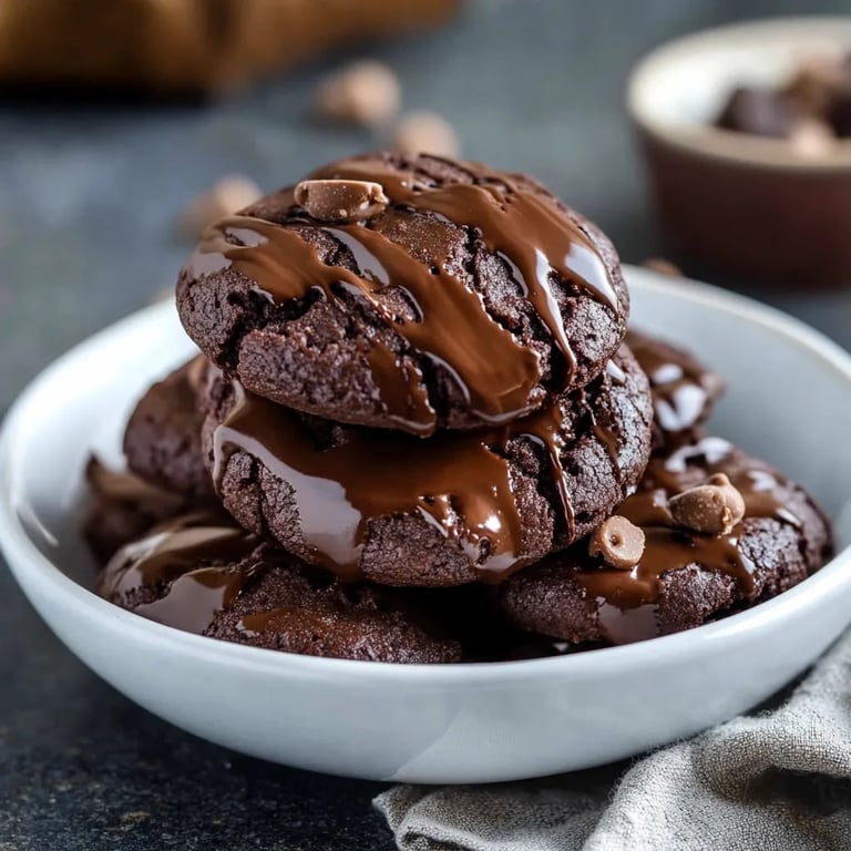 Schokoladen-Baiser-Cookies