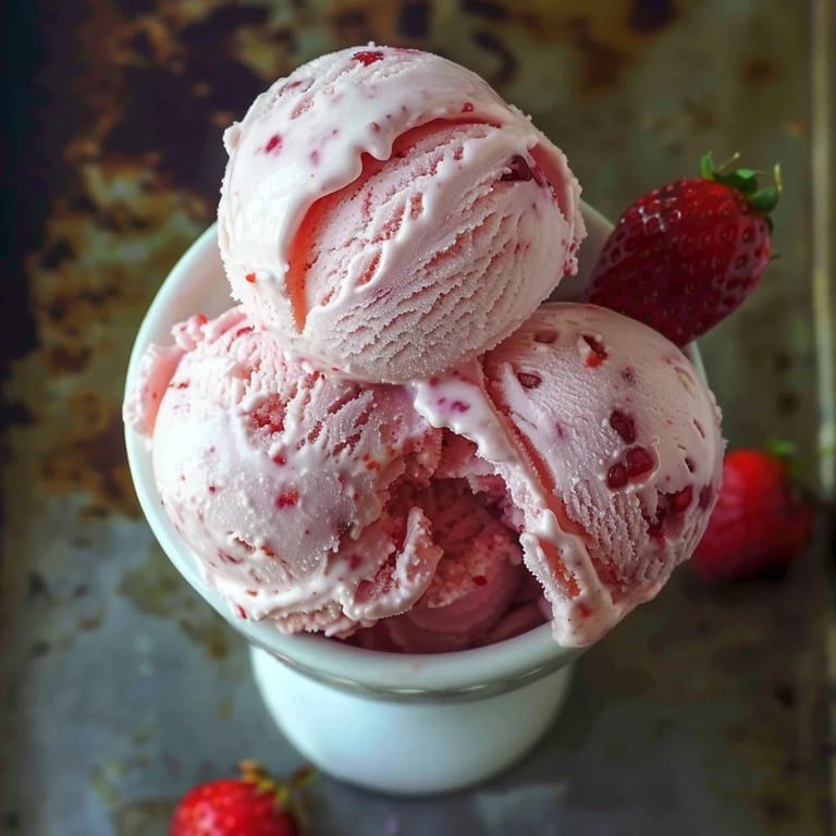 Sorvete de Morango Cuisinart