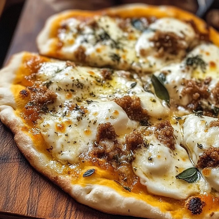 Tasty Autumn Naan Pizzas