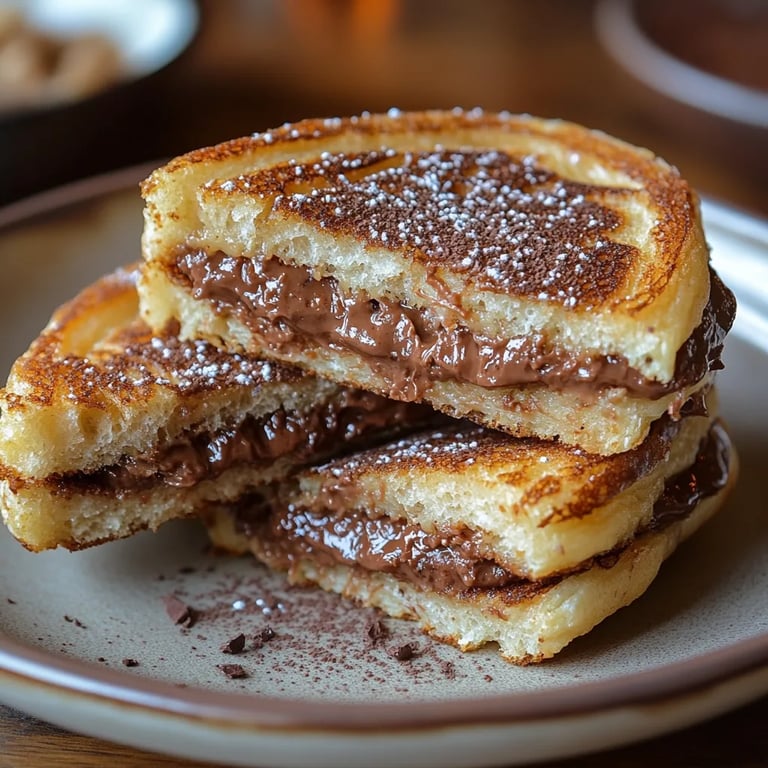 Fried Nutella Pancake Sandwich Recipe: An Incredible Ultimate Treat
