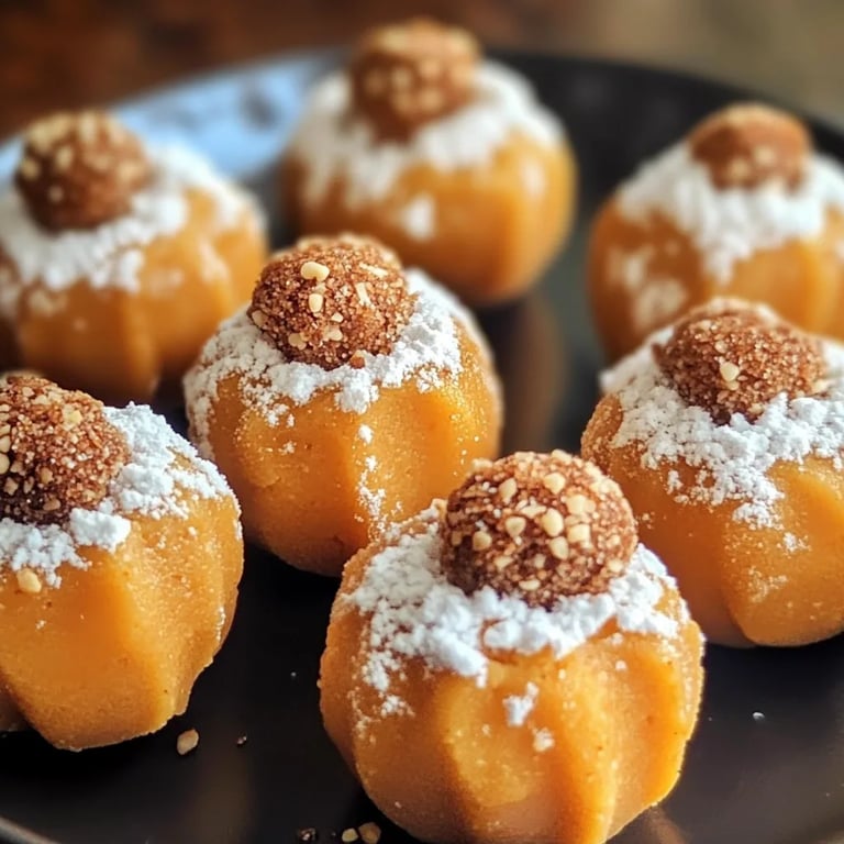 Easy Pumpkin Cheesecake Truffles