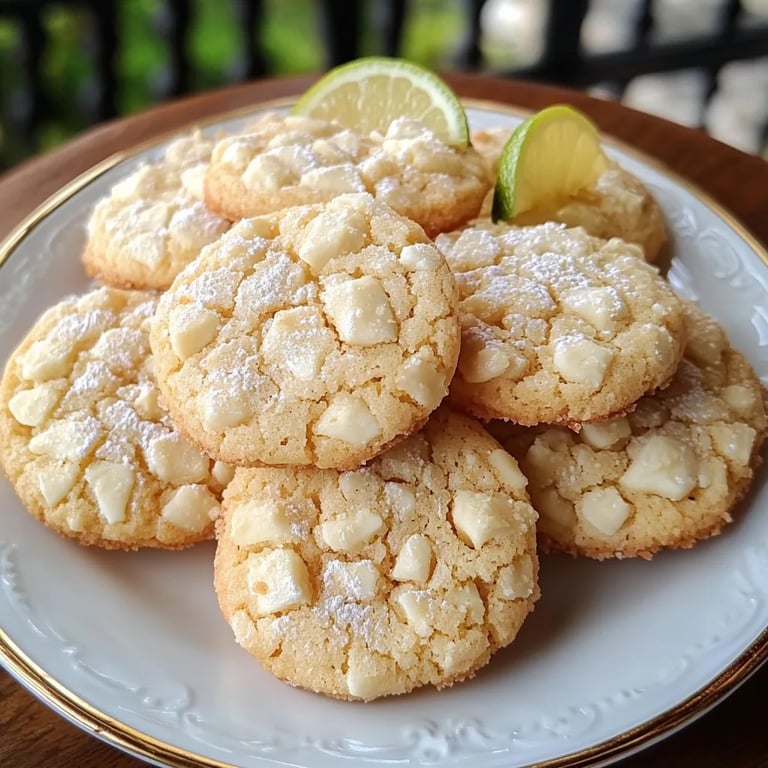 Coconut Keylime Crinkle Cookies: An Incredible Ultimate Recipe