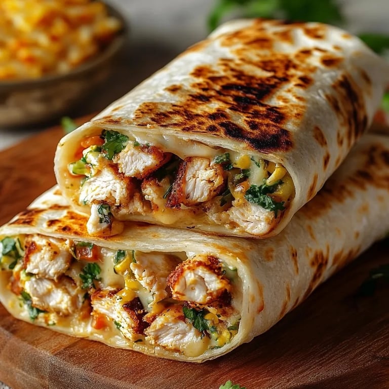 Ooey-Gooey Cheesy Garlic Chicken Wraps: An Amazing Ultimate Recipe