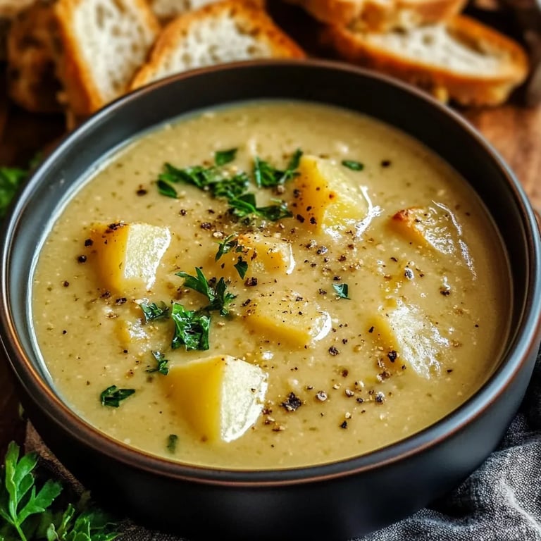 Cheddar Garlic Herb Potato Soup: An Amazing Ultimate Recipe