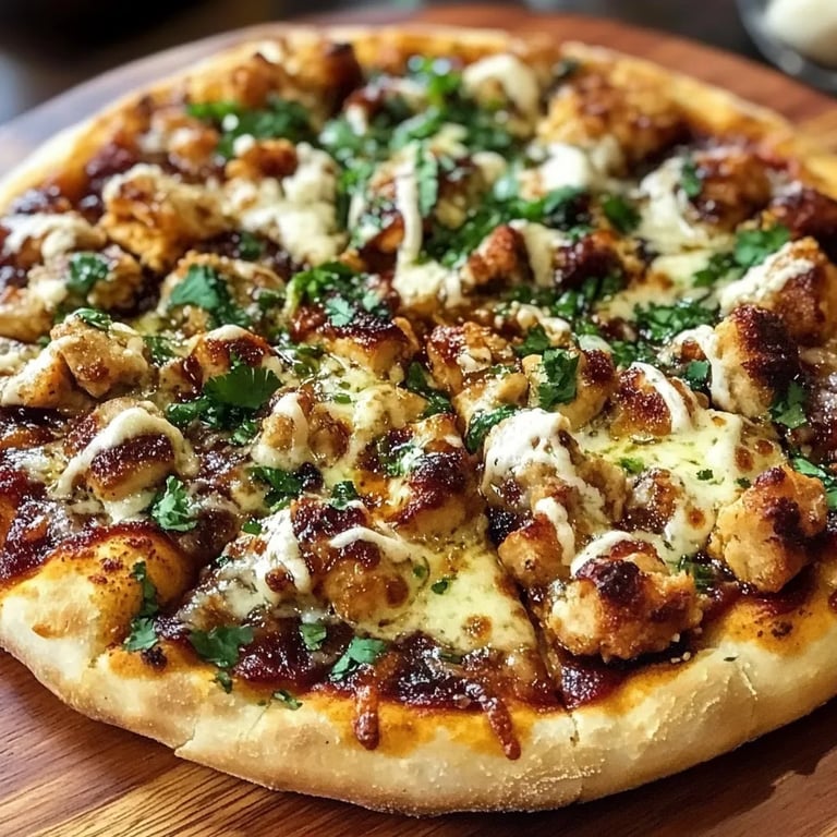 Spicy Garlic Chicken Pizza: Ein Unglaubliches Ultimatives Rezept