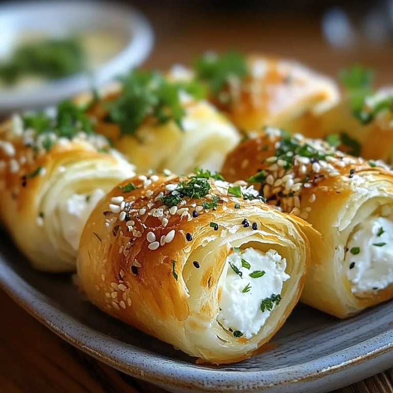 Knusprige Feta-Röllchen: Ein Unglaubliches Ultimatives Rezept für 4 Personen