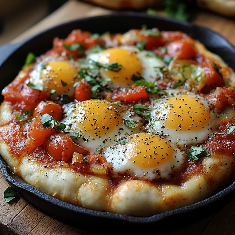 Shakshouka Focaccia Breakfast: An Incredible Ultimate Recipe