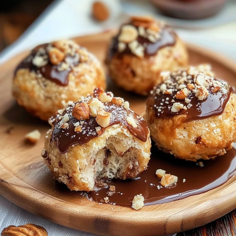 Boules de noisettes croquantes au Nutella : Un Merveilleux Snack Ultime à 5 Ingrédients