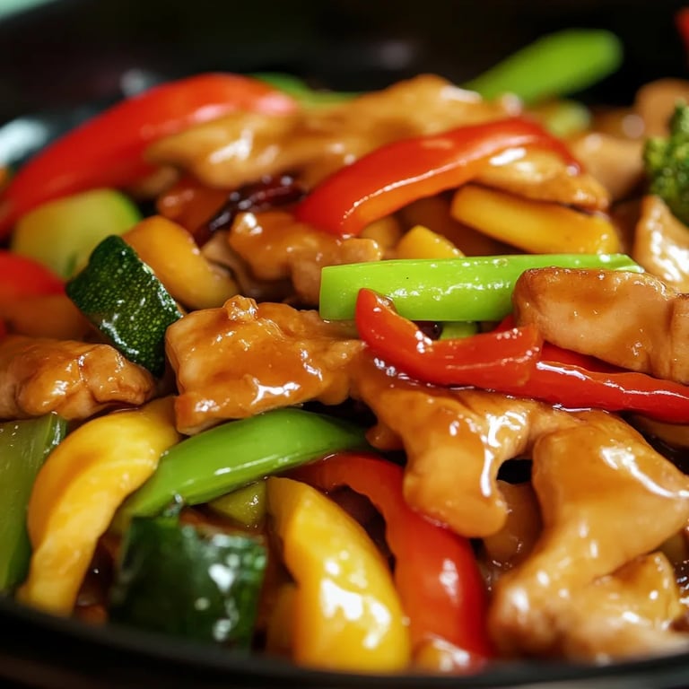 Easy Chicken & Vegetable Stir Fry