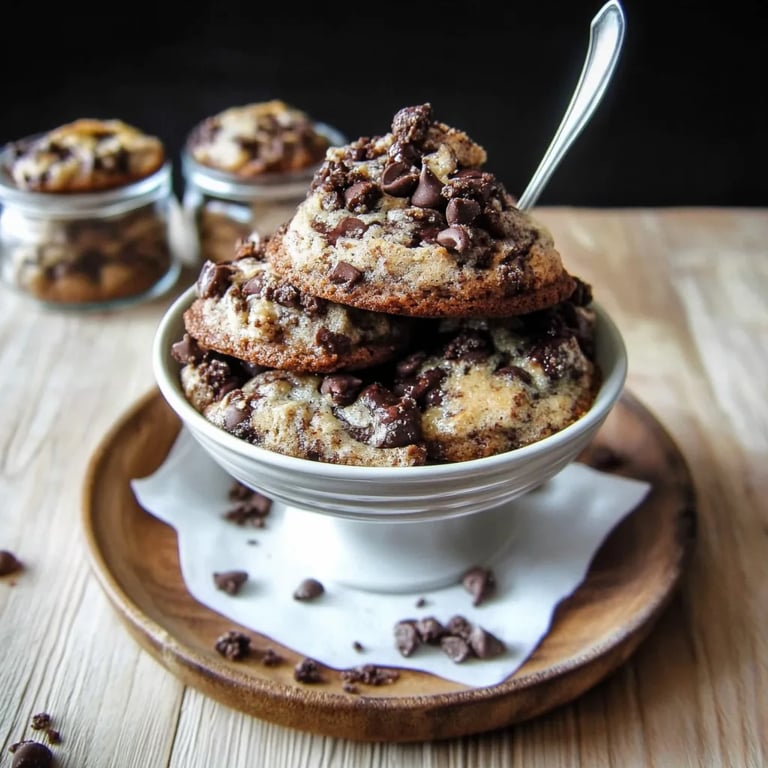 Stracciatella-Kekse