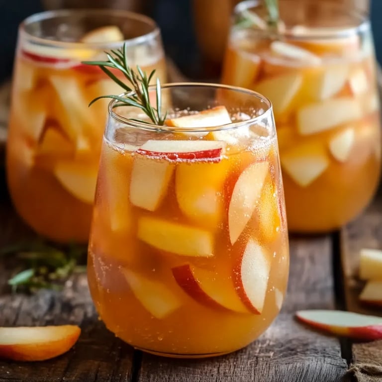 Caramel Apple Sangria - The Best Fall Sangria
