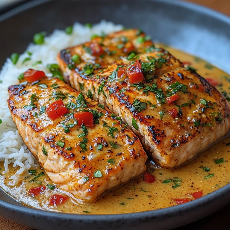 Karibischer Lachs mit Kokos-Curry: Ein Unglaubliches Ultimatives Rezept für 4 Personen