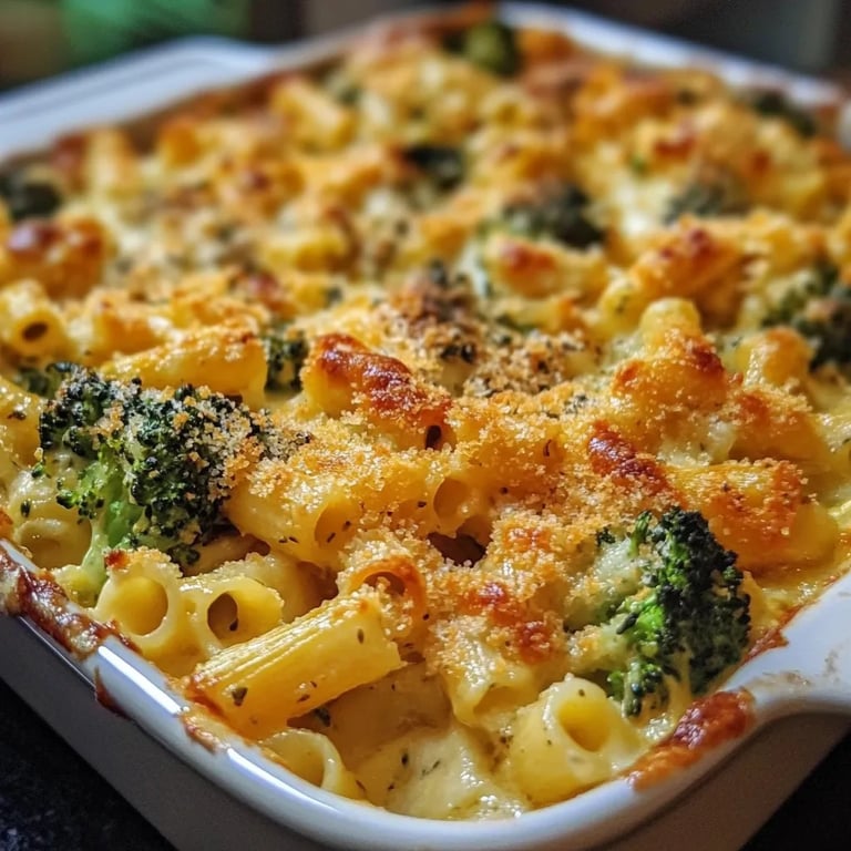 Nudelauflauf mit Brokkoli