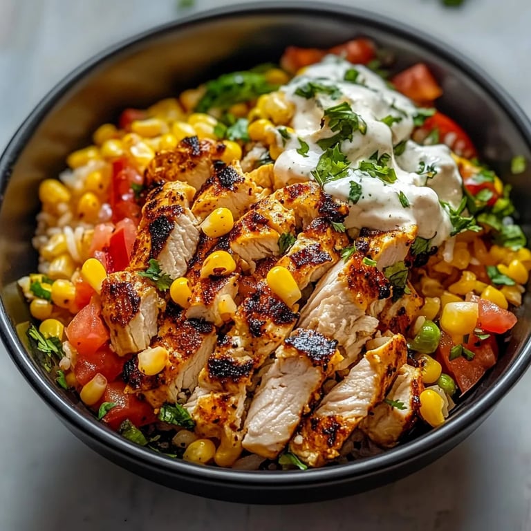 Easy Street Corn Chicken Rice Bowl: An Amazing Ultimate Recipe