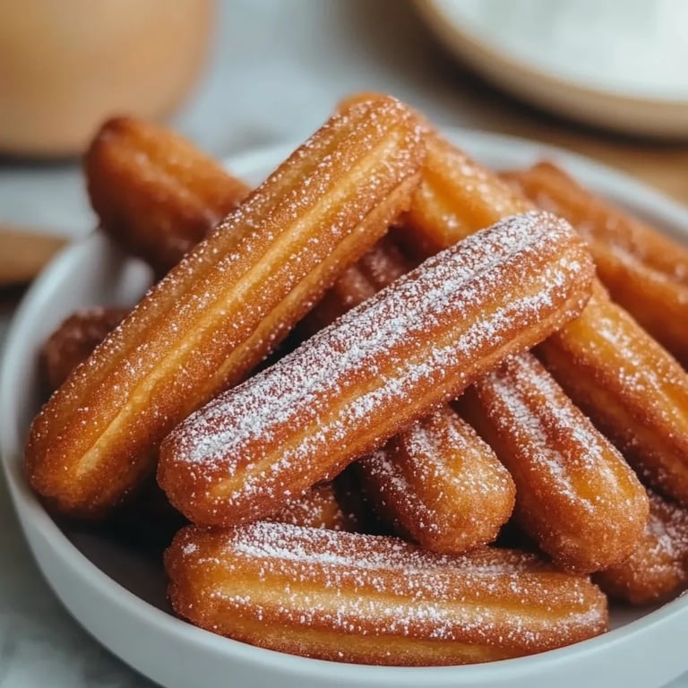 Easy Baked Churro Bites