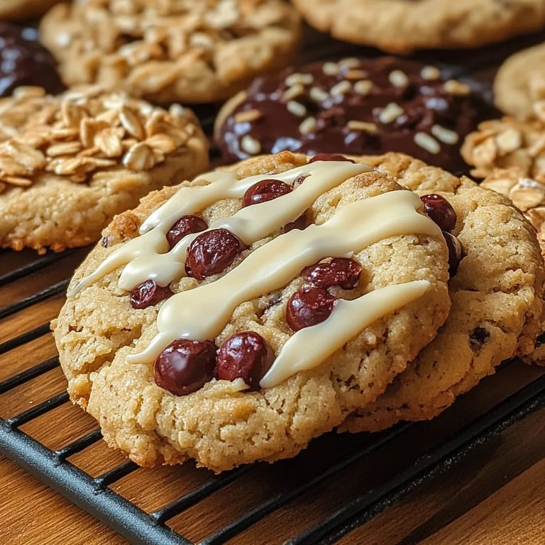 Galletas de Avena y Arándanos