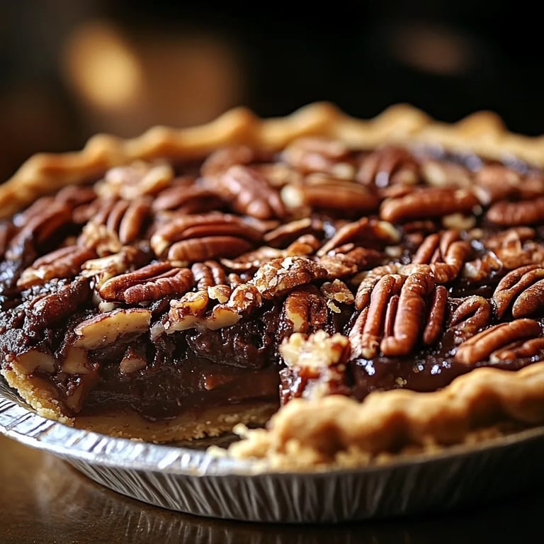 Texas Chocolate Pecan Pie