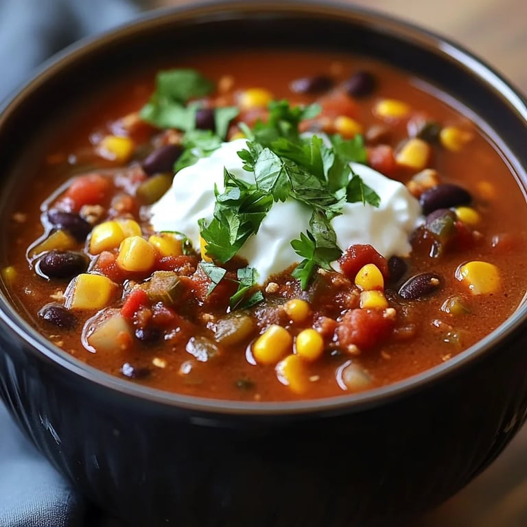 Crockpot Taco Soup